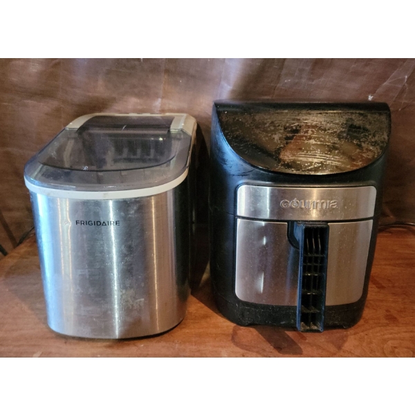 Frigidaire Ice Maker and Gourmia Air Fryer