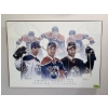 Image 1 : Mounted Promotional Poster For The Edmonton Oilers "Forging The Future"