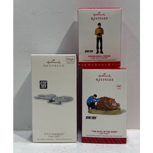 Star Trek- USS Enterprise, The Devil in the Dark, Ensign Chekov Hallmark Ornaments