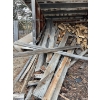 Image 3 :  large selection of usable, Barnwood plywood, and a massive stack of firewood. Buyer must take all
