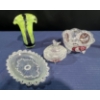 Image 2 : Crystal and Glass, Vase and Serving Dishes