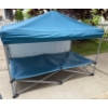 Image 1 : Arcadia Trail Elevated Pet Canopy Cot w/ Water Resistant Sunshade 41L