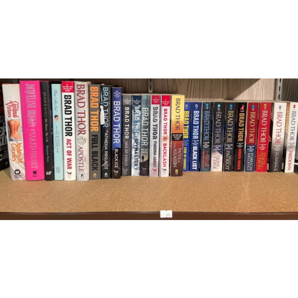 Brad Thor Book Hoard