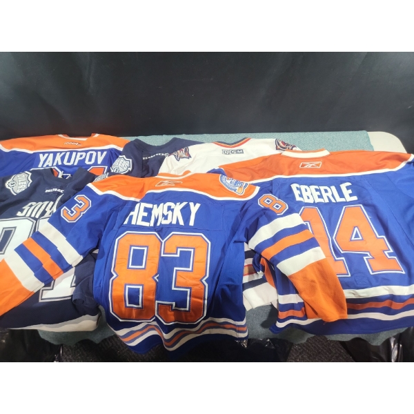 Oiler's Jerseys
