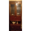 Image 1 : Wooden Cabinet w/ Glass, Contents NOT Included; One Door Handle Missing 30W, 16D, 76T 
