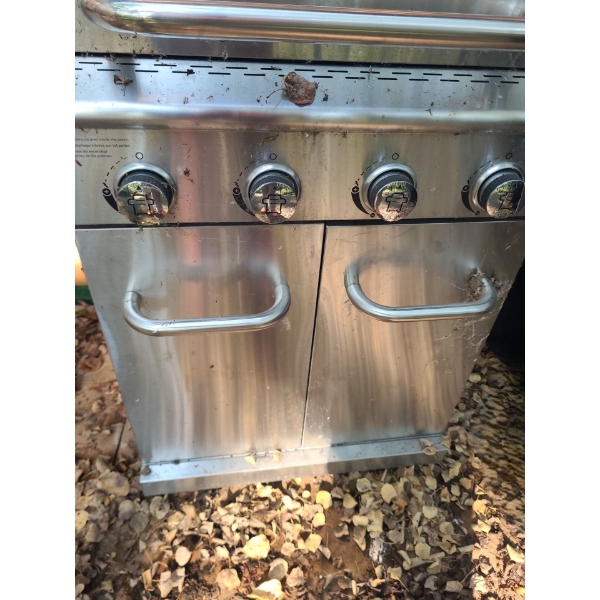 Nexgrill Natural Gas Barbeque 56 W, 26 D, 49 T, Model 720-0958A, Cover Included