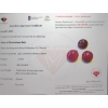 Image 3 :  ($6,660 Appraisal) - 3.33 ct Certified Red Star Ruby gemstone