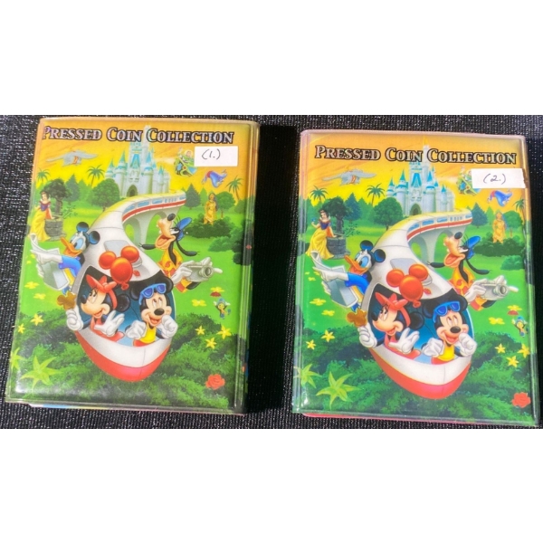 Disney Land Pressed Coin Collection