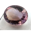 Image 2 : 123.95 ct Certified Bi-Colour Ametrine Gemstone ($18,593 Appraisal)