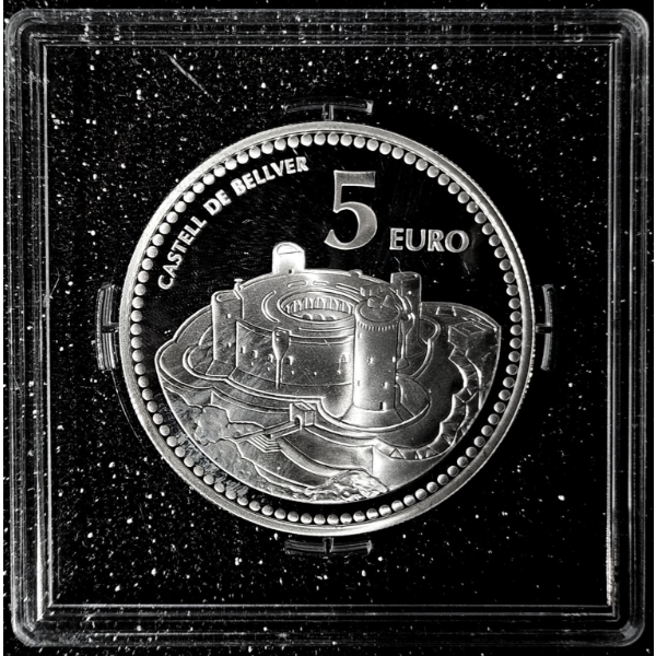 2011 92.5% Sterling Silver - 5 Euros - Palma de Mallorca (Spain) - #3