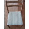 Image 4 : Gorgeous Large Teak Dining Table, in Good Condition, With Leaf & 6 Chairs - 81L, 46W, 29T
