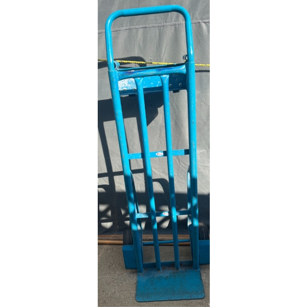 Caster Town Blue Steel Hand Truck 
