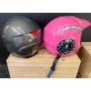 Image 3 : NEW FULMER MX Helmets - PHX Stealth Size XL Blk & FMVSS 218 Size L Pink