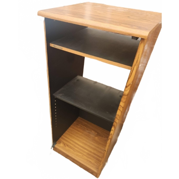 Pioneer Audio Equipment Cabinet with Glass Door
