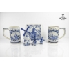 Image 3 : Vintage Delft  Figurines And Decorative Items Features Classic Hand-Painted Blue And White