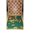 Image 2 : Vintage Chess Board & Pieces  18" x 18"