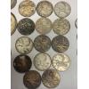 Image 2 : Collection of silver coins quarters and other various silver world coins 159.32 g