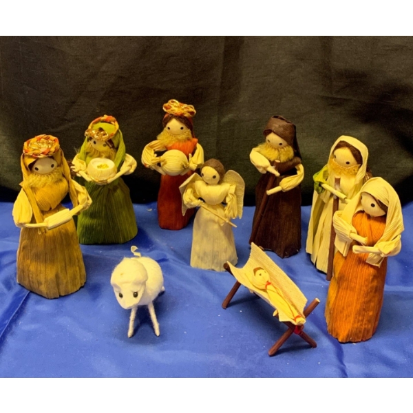 Corn Husk Crew - Nativity Scene 5T
