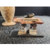 Image 4 : MURANO Art Glass Dish, 70s Vase and Candle Holder, Heavy Stone Vase and Small Inuksuk