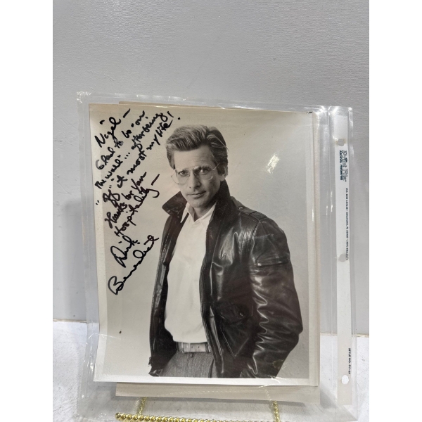 Letter and Signed Headshot of Dirk Benedict