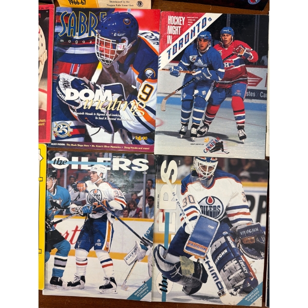 Hockey Magazines, Programs, and Memorabilia