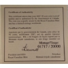 Image 4 : 2007 50-Cent Coin Golden Forget-Me-Not 92.5% Silver 9.3 Grams