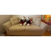 Image 1 : Modern Microfiber Love Seat / Hide A Bed & 2 Polar Bears In Love 77x37x35