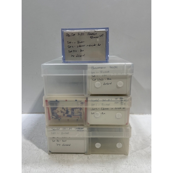 Collection of Many Brands, Early/Mid 90s and Early 2000s Hockey Cards