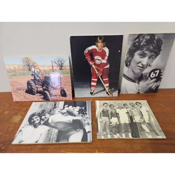 Wayne Gretzky Photographs Featuring Hockey and Personal Images