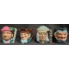 Image 1 : 4 Mini Royal Doulton Mugs (1966 The Lumberjack D6613, Old Charley D5527, 