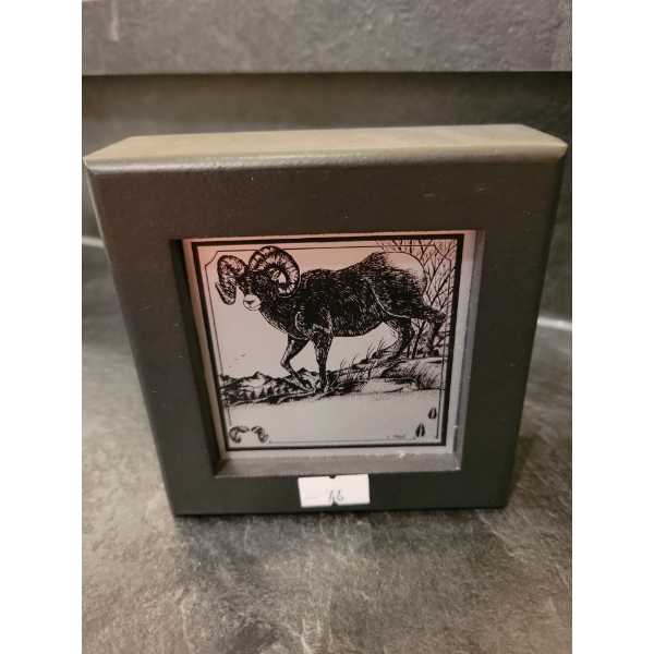 Limited Edition Photo Metal Series By Len Masse 4.5x4.5