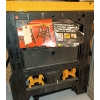 Image 2 : Shop Lot-6 ft Ladder, Horses, + Materials to Build Shelving & More