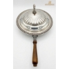 Image 2 : Silver-Plated Entree Dish With A Lid/Wood Handle Silver-Plated Round Serving Tray WMF Ikora And More