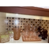 Pink Depression Glassware Set (Cups, Sugar & Creamer), Floral Pink Pitcher, Avon Red Collectables 