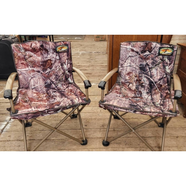 Oversized Camouflage Camping Chairs by Wholesale Sports Outfitters