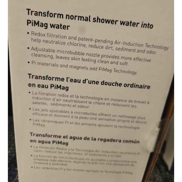 5 Nikken PiMag MicroJet Shower Systems