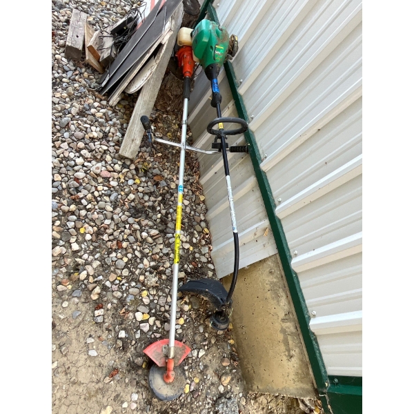 two weed eaters for parts STIHL and Weed Eater