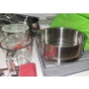 Image 3 : Miscellaneous Kitchen Items Includes: Pots, Plates, Storage Containers, Tableware