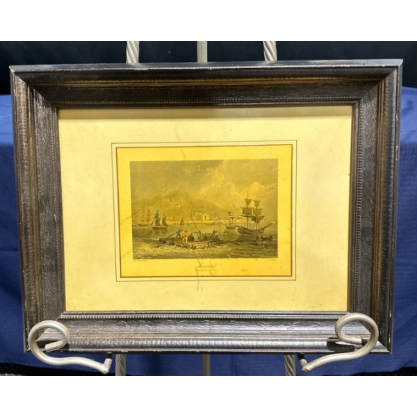 Bartlett/Cousen "Montreal (from the St Lawrence)" Print 7wx5H