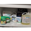 Image 5 : Pantry Cabinet 7ft Tall w/ Contents & Electric Driver - Garden Chemicals Butane Bungy Cords & more