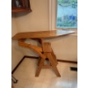 Image 2 : Antique Oak Thomas Jefferson Chair / Stepstool / Ironing Board