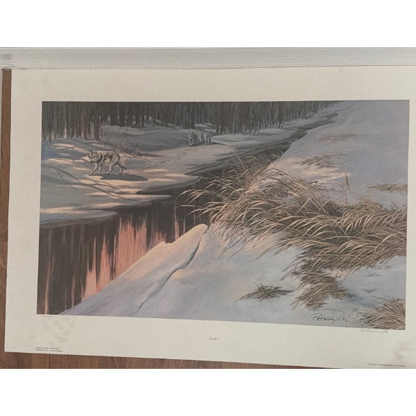 "Leader" ,73/125, Artist: Patricia Litz, 33 X 22.5 Unframed