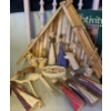 Image 2 : Corn Husk Nativity Scene w/ Puzzle Advent Callender & More		