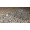 Image 2 : Indiana Glass Servingware w/ Candlewick Pattern Decorative Glassware Pieces