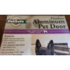 Image 3 : Pet Safe Aluminum Dog Door, Recommended For Large Size Dogs, Uninstalled