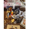 Image 4 : Floral Jewellery Chest (+Contents) Ceramic Ring Stand Tiger Lily 3 Piece Set & More