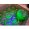 Image 1 : amazing collection of green uranium, dessert, bowls, and plates 11 in total all in really great cond