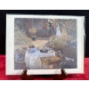 Image 1 : Monet "Le Dejeuner - The Lunch" Print 10Wx8H