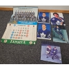 Image 2 : Toronto Maple Leafs 1973-1974 Memorabilia Collection Including Team Calendar and Player Prints