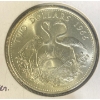 Image 2 : 1966 Bahamas 2 Dollar Coin 92.5% Silver 29.8 Grams 